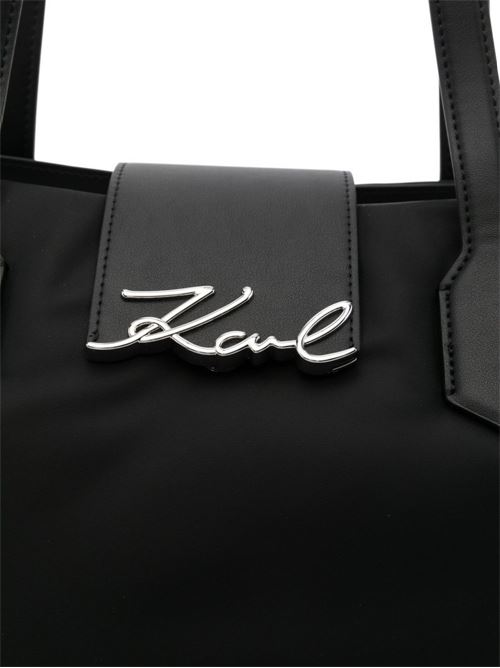 Borsa donna tote nera Karl Lagerfeld | A3W30029994